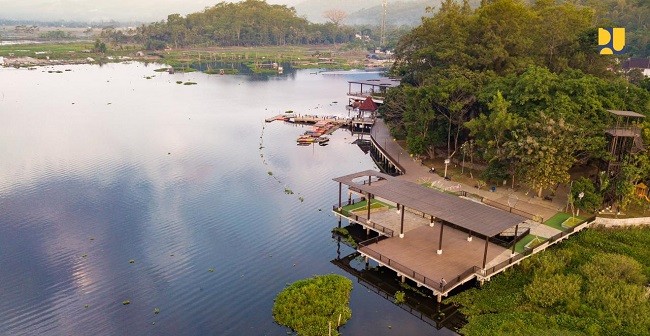 Kembalikan Fungsi Tampungan Air, PUPR Lanjutkan Penanganan 8 Danau Kritis