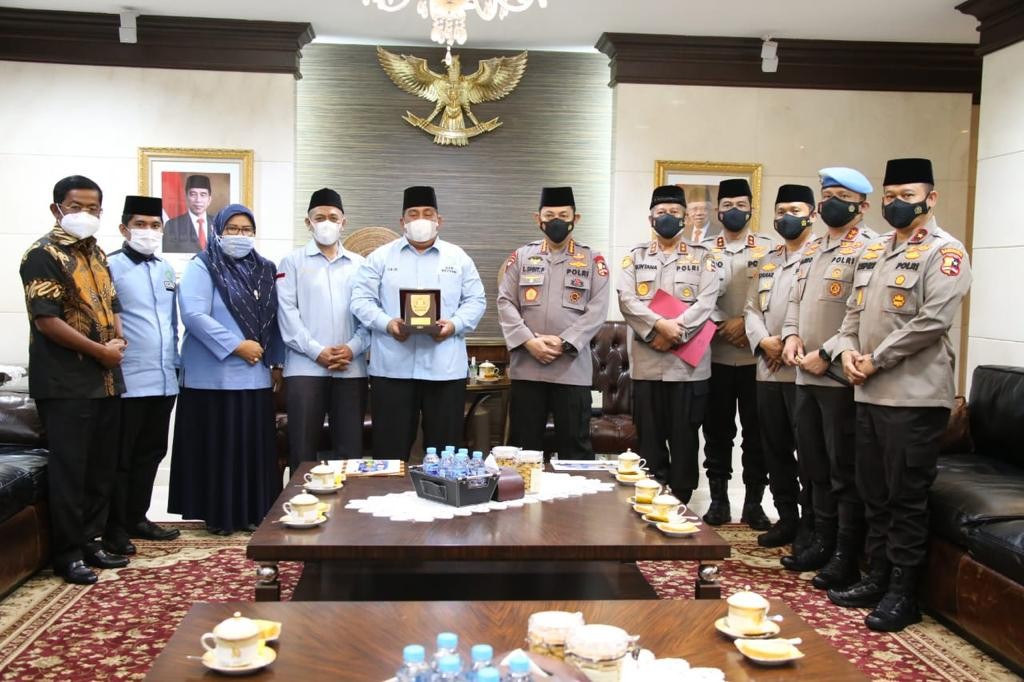 Bertemu BKPRMI, Kapolri: Tutup Kemungkinan Radikalisme Rasuki Pemuda Masjid