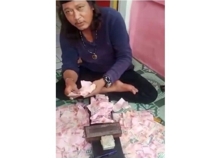 Promosi Kesaktian Jadi Alasan Ustaz Gondrong Rekam Video Menggandakan Uang
