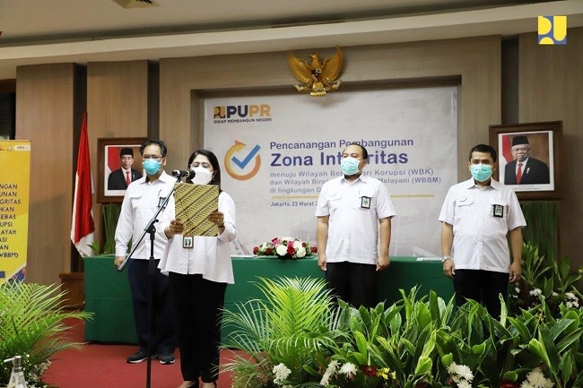 Dirjen Cipta Karya: Zona Integritas Jadi Aspek Penting Cegah Korupsi