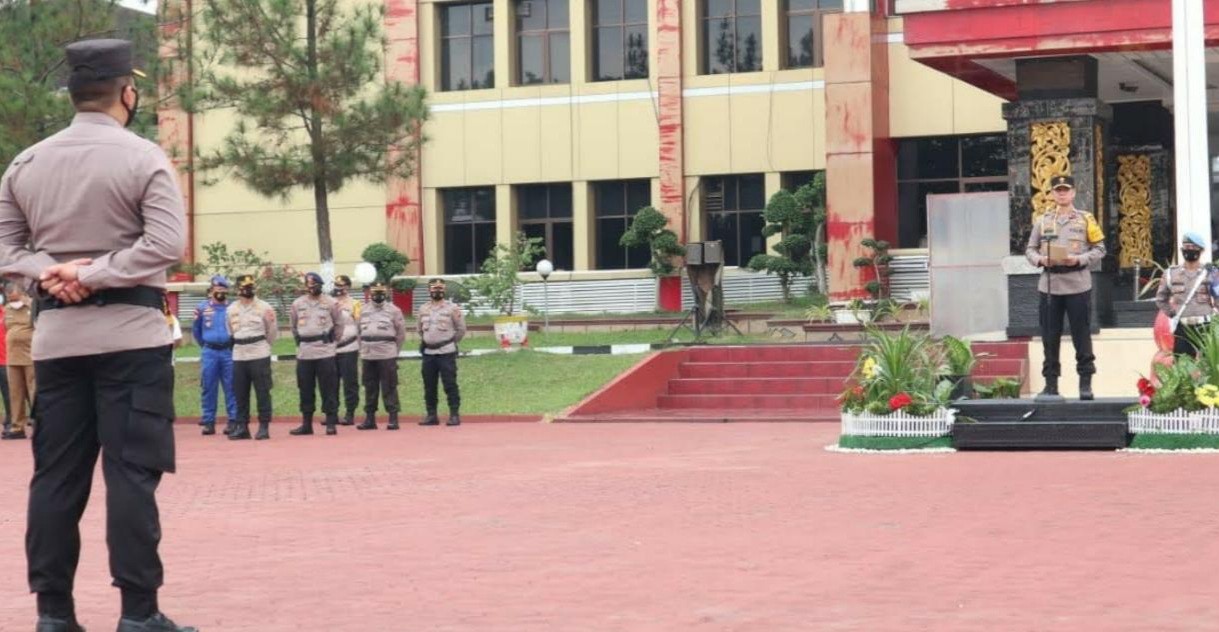 Poldasu Gelar Apel Gabungan Cegah Kebakaran Hutan