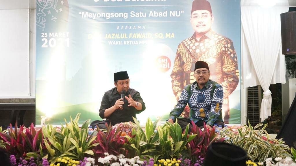 Hadapi Konferwil NU DKI, Ustadz Yusuf Mansur Doakan Gus Jazil
