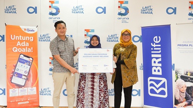 Sambut 5 Tahun Berkarya, Aruna Luncurkan Asuransi Jiwa Untuk Nelayan dengan Qoala dan BRI Life