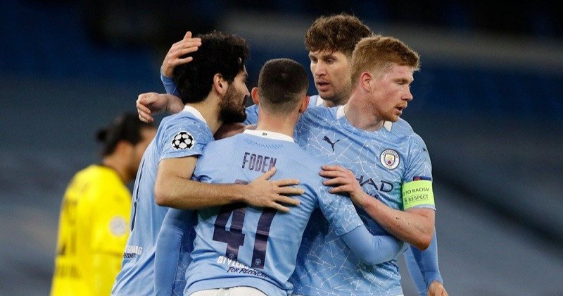 Manchester City Menangi Leg Pertama Lawan Dortmun dengan Skor 2-1