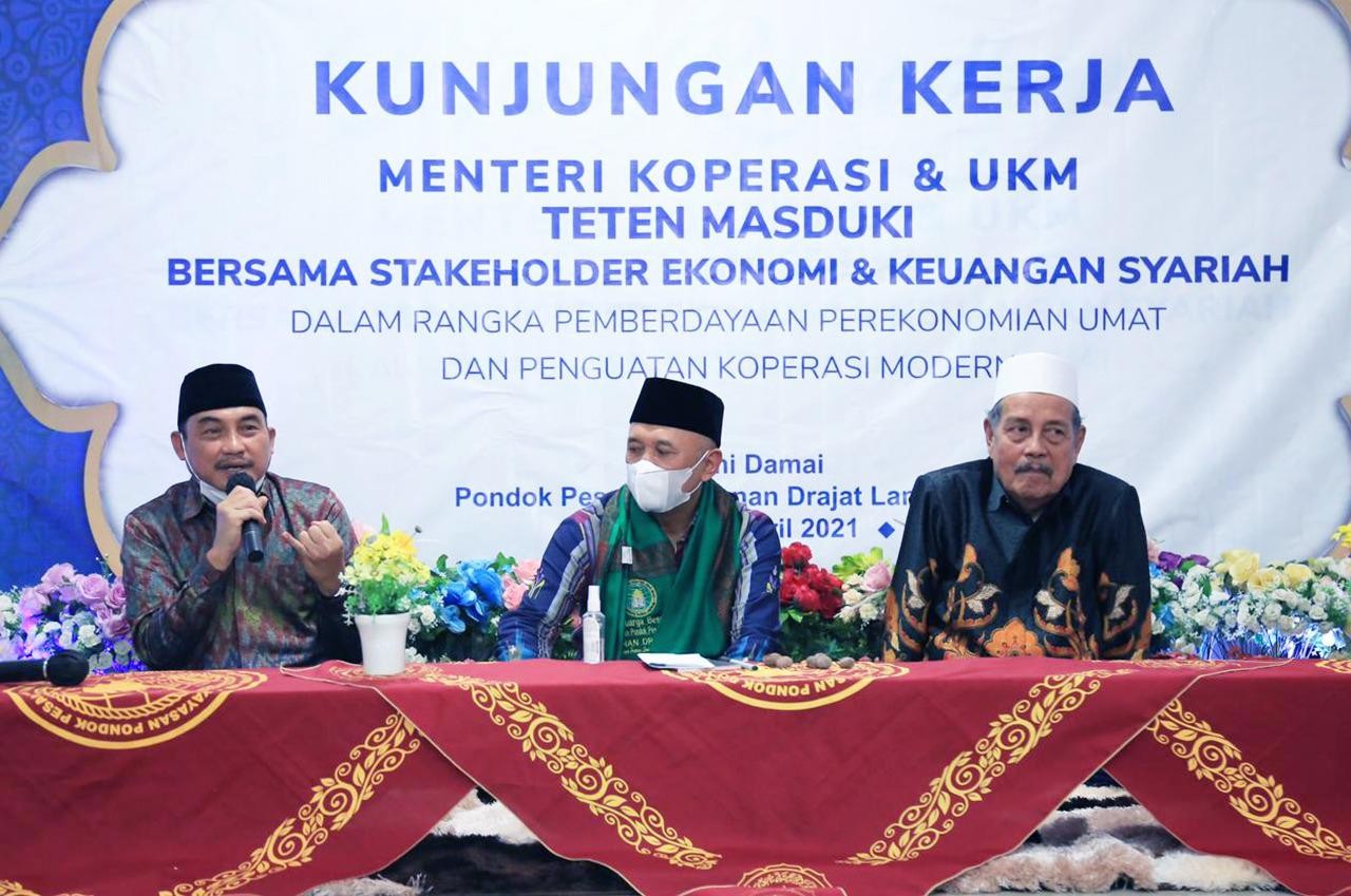 LPDB Kucurkan Dana Rp4,5 Miliar ke KSBP Sunan Drajat Lamongan