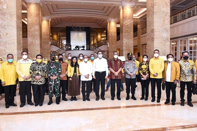 Hadiri Silaturahmi Anggota DPR RI dan Pengurus Golkar Sumut, Ini yang Disampaikan Gubernur Edy