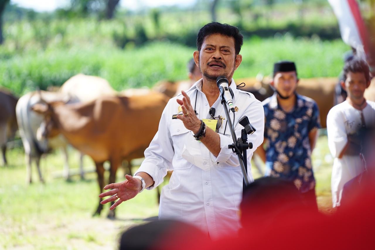 Mentan Syahrul Dorong Kabupaten Jeneponto Jadi Sentra Pertanian dan Peternakan