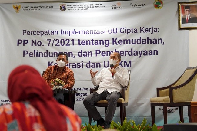 PP 7/2021 Akan Beri Kemudahan UMKM untuk Bangkit