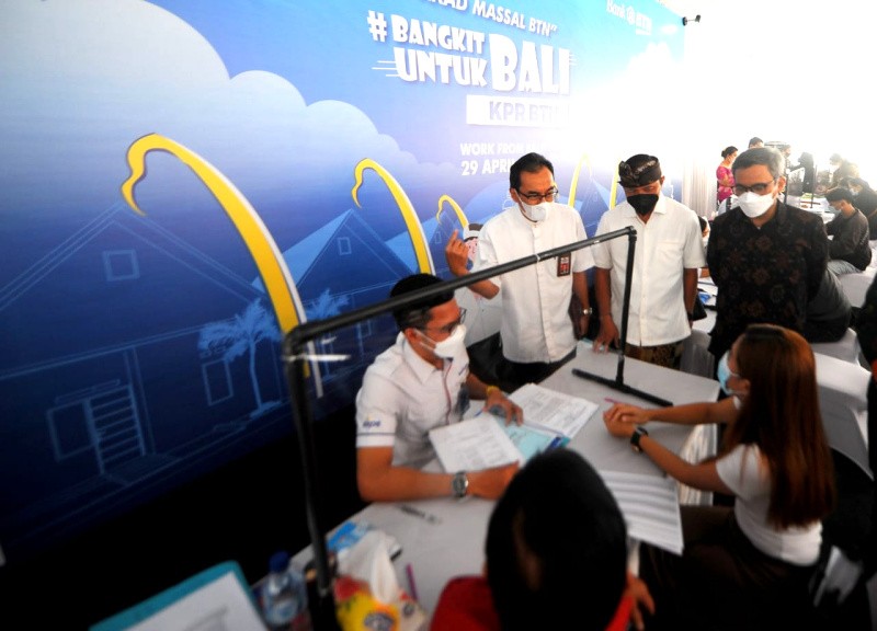 Pulihkan Ekonomi Bali, BTN Gelar Akad KPR Massal