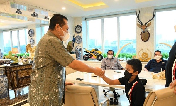 Ketua MPR RI Dukung Pembalap Cilik Qarrar Firhand Ali Berlaga di Kejuaraan Balap Internasional