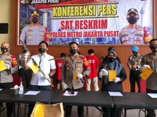 Tawuran Berdarah di Kemayoran, Delapan Pelaku Diringkus Polisi