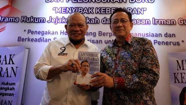 LaNyalla: Buku Irman Gusman Bisa Jadi Inspirasi Penegakan Hukum