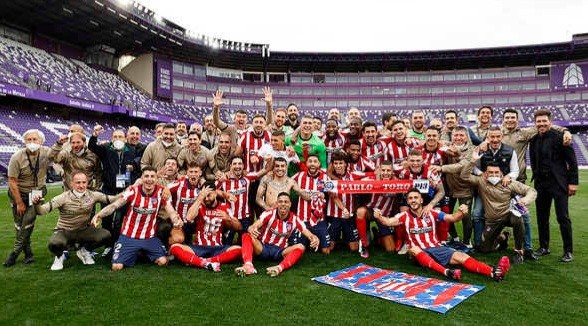 Atletico Madrid Juarai Liga Spanyol