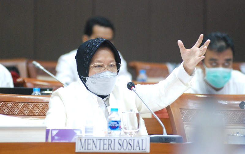 Mensos Raker Dengan Komisi VIII DPR RI