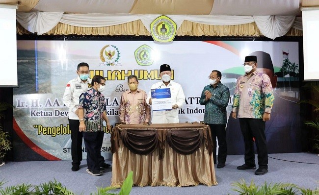 Isi Kuliah Umum di STIE Banjarmasin, LaNyalla Canangkan Merdeka Belajar Kampus Merdeka