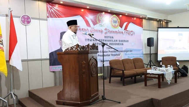 Ketua DPD RI Sebut Presidential Threshold Hambat Kader Parpol Jadi Capres