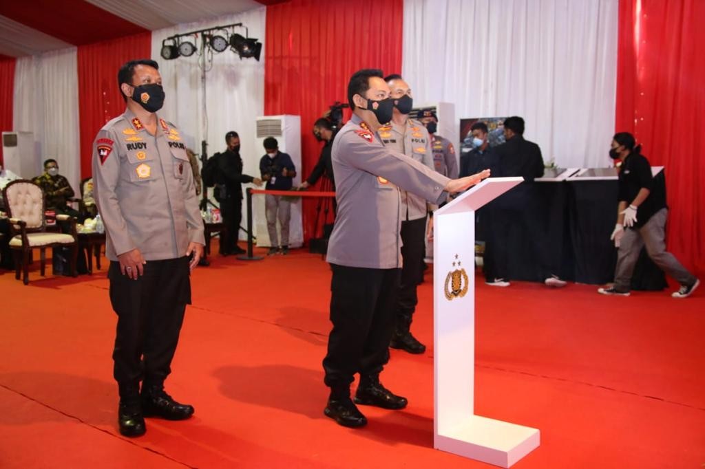 Resmikan Gedung Presisi di Polres Kota Tangerang, Ini Harapan Kapolri