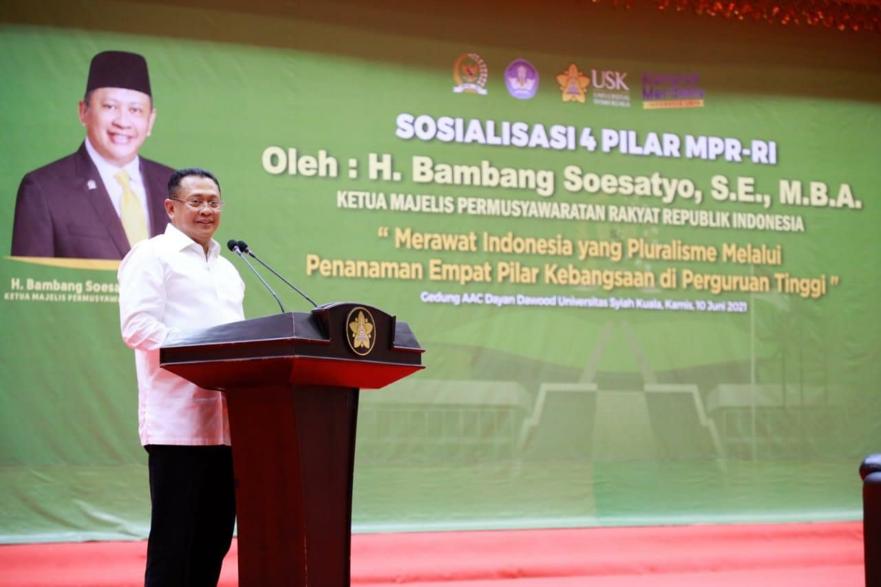 MPR RI Apresiasi Rektor Universitas Syiah Kuala Dukung Pokok-Pokok Haluan Negara