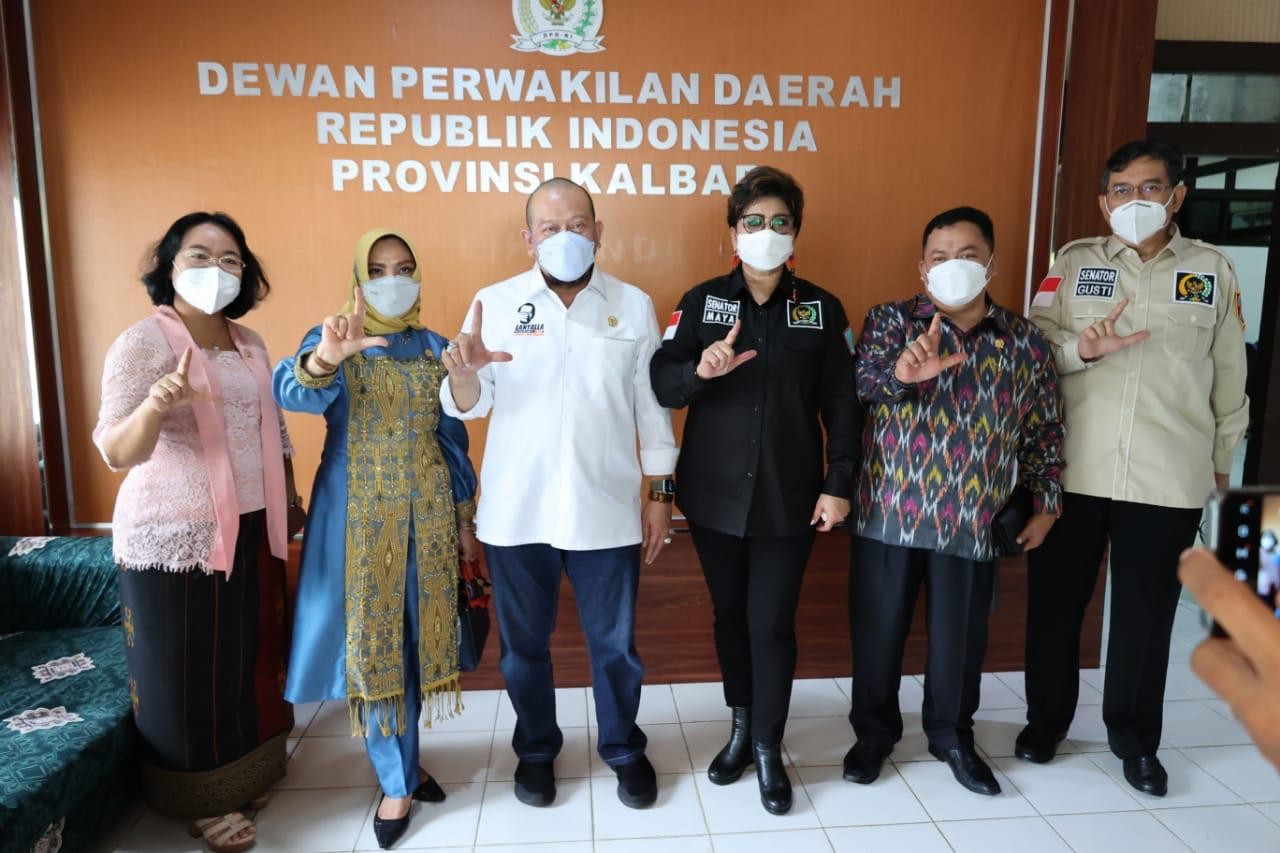 LaNyalla Kunjungi Kantor DPD RI Perwakilan Kalbar