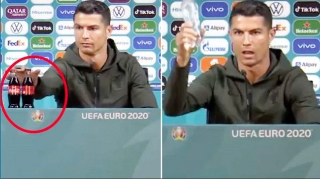 Gara-gara Aksi Ronaldo, Coca Cola Rugi Rp57 Triliun