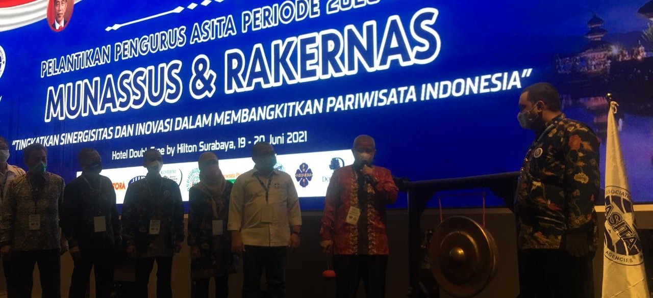 Munassus, Pelantikan dan Rakernas ASITA : Siap Bersama Pemerintah Majukan Pariwisata