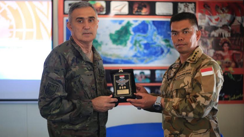 Komandan Sektor Timur UNIFIL Kunjungi Markas Indobatt