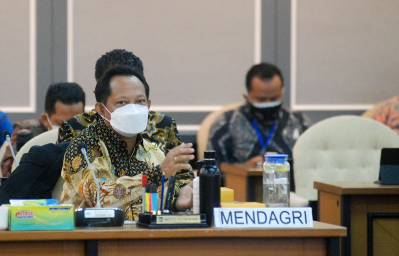 Mendagri Rapat Dengan Pansus Papua DPR