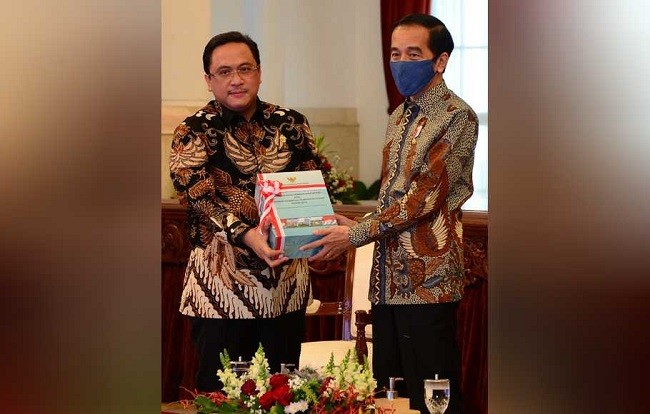 Di Depan Jokowi, BPK Khawatir Pemerintah Tak Bisa Bayar Utang