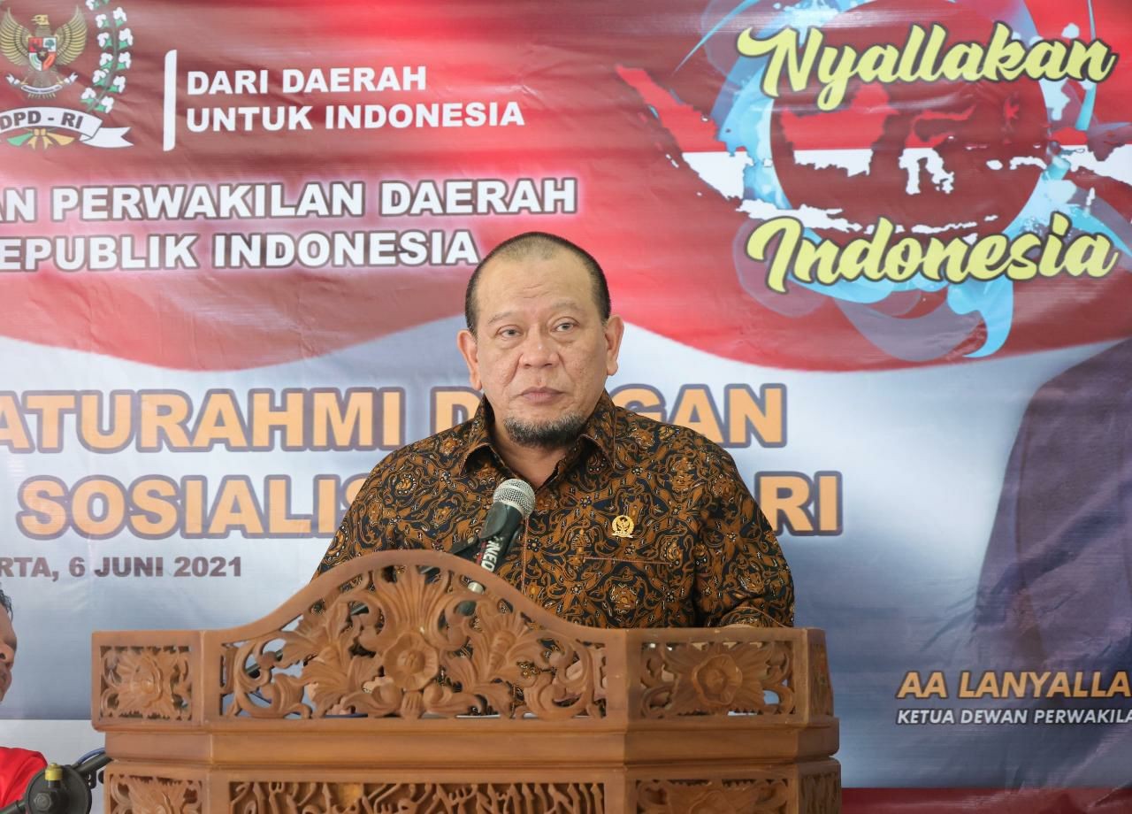 Ketua DPD RI Minta Pemerintah Klarifikasi Indikasi Manipulasi Investasi