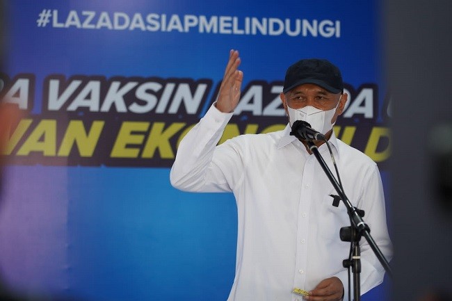 Demi Pertumbuhan Ekonomi, Menkop Dorong Vaksinasi 12 Ribu Pelaku UMKM