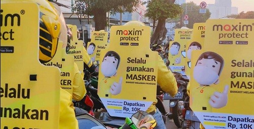 Maxim Hadirkan Separator Untuk Pengemudi, Semakin Aman Selama Pandemi