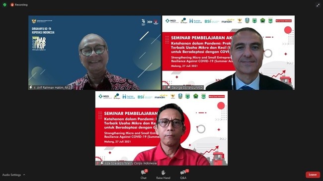 Dongkrak Performa UMKM, Kemenkop Apresiasi Mercy Corps Indonesia 