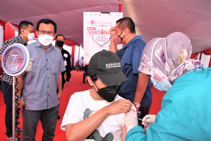 Bank DKI Gelar Vaksinasi ke 2 Untuk Masyarakat Umum