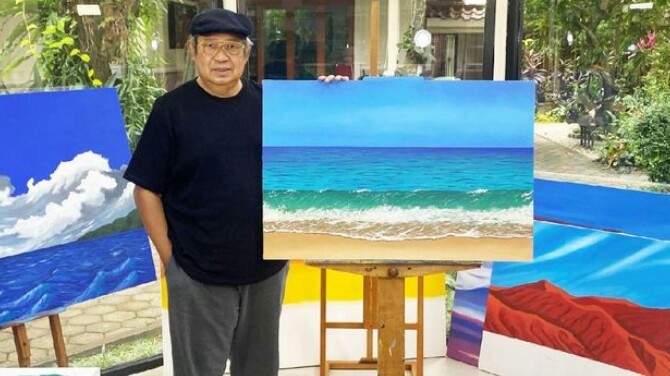 Lagu SBY Disebut Kacangan, Namun Sudjiwo Tejo Mengaku Iri dengan Hasil Lukisannya