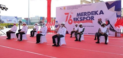 Tingkatkan Perekonomian, Jokowi Resmikan Ekspor Pertanian