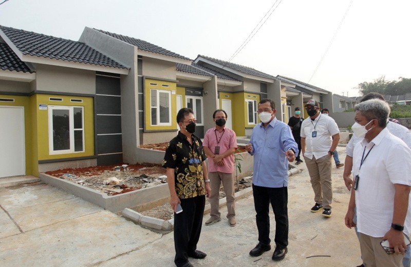 Dirut BTN Tinjau Pembangunan Rumah MBR