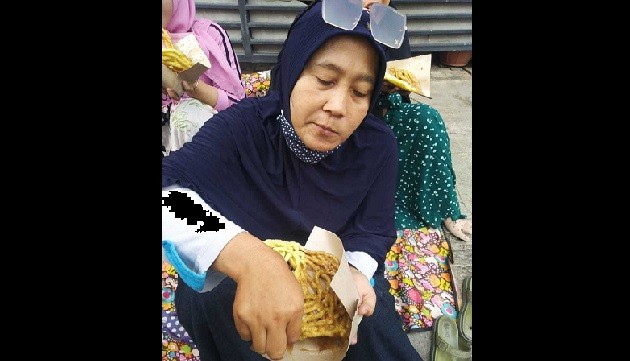 Jajanan Jadul Kerupuk Mie Celup Keplek-Keplek Hadir di Danau Marakash PUP