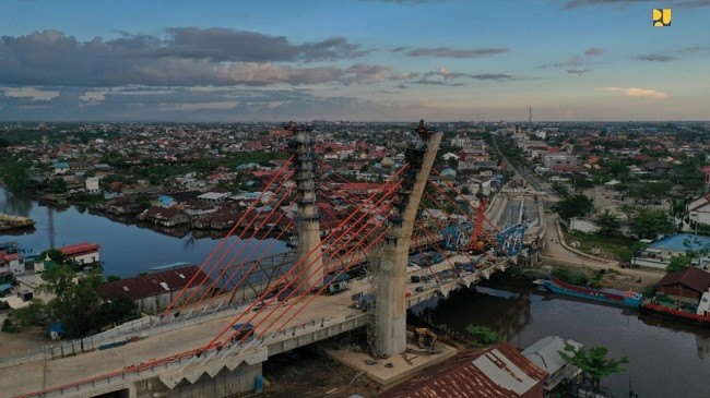 Dongkrak Perekonomian, PUPR Gencar Bangun Infrastruktur di Kalsel