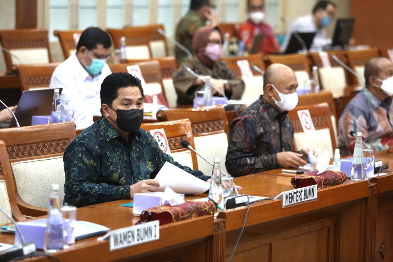 Komisi VI Raker Dengan Menteri BUMN dan Menkop