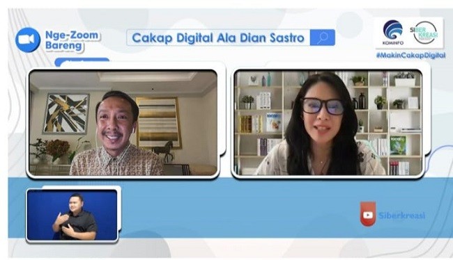 Atasi Kesenjangan Digital, Kemenkominfo Gelar 200 Kegiatan Lewat Webinar Gratis