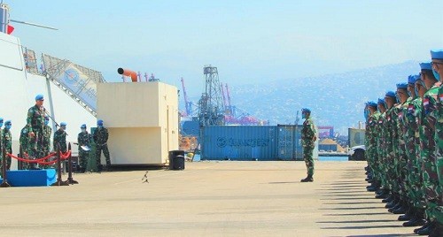 Komandan Kontingen Garuda : KRI SIM Adalah Ujung Tombak Pasukan Garuda Di Laut Lebanon