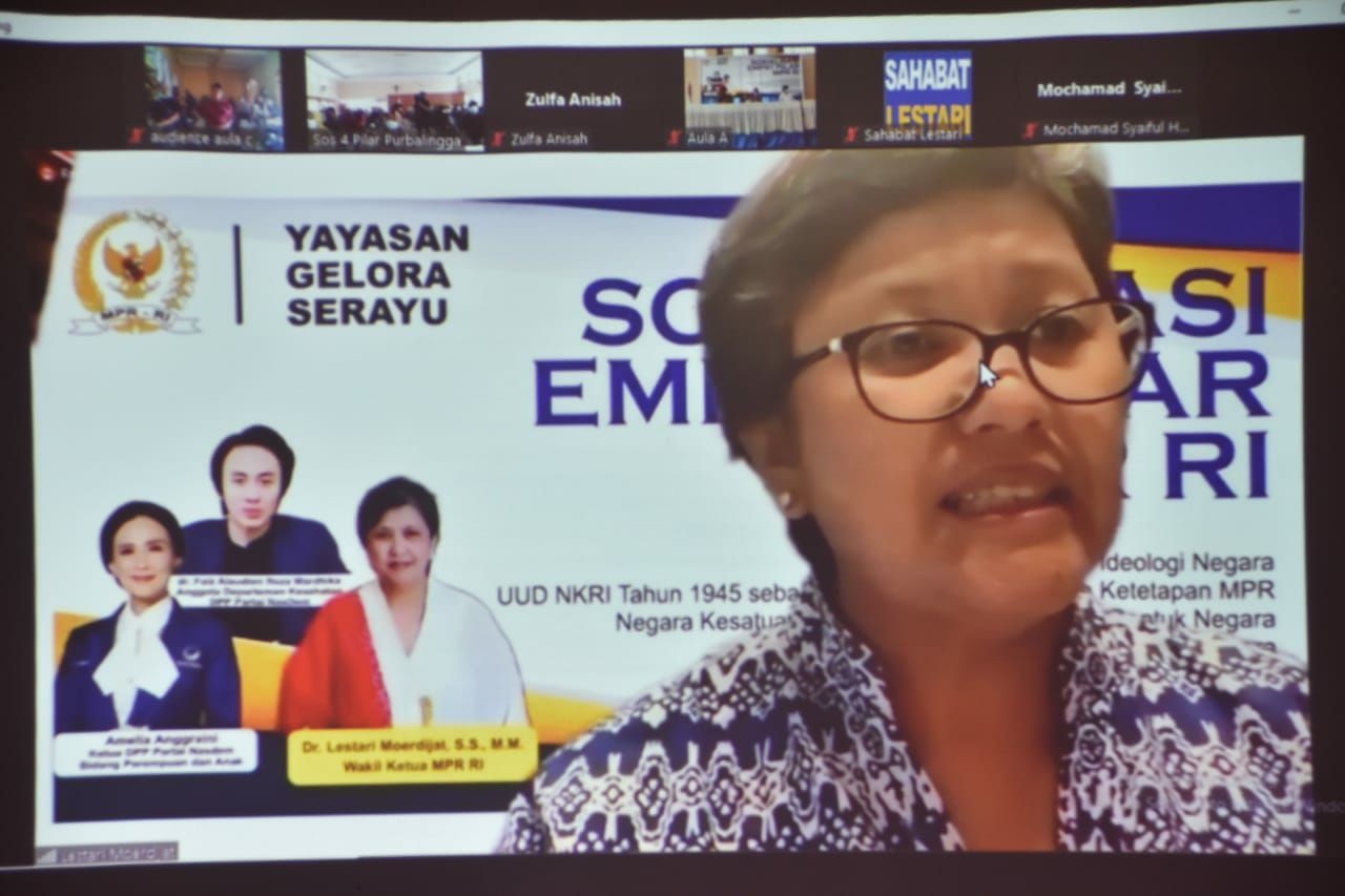 Lestari Moerdijat : Indonesia Bisa Melewati Masa Pandemi Covid-19
