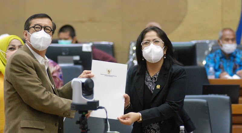 PPUU DPD RI Bbahas  Evaluasi Proleknas Prioritas Tahun 2021 Dengan Baleg DPR RI dan Pemerintah