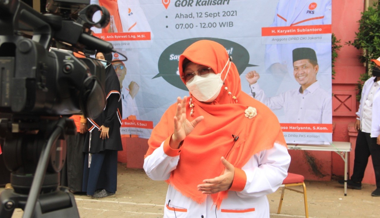 Gelar Vaksinasi dan Gebyar UMKM, Wujud Nyata Kontribusi PKS Bantu Masyarakat