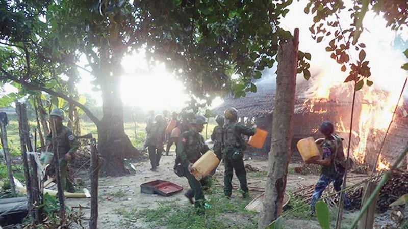 Sekitar 10 Ribu Warga Myanmar Lari ke India untuk Selamatkan Diri