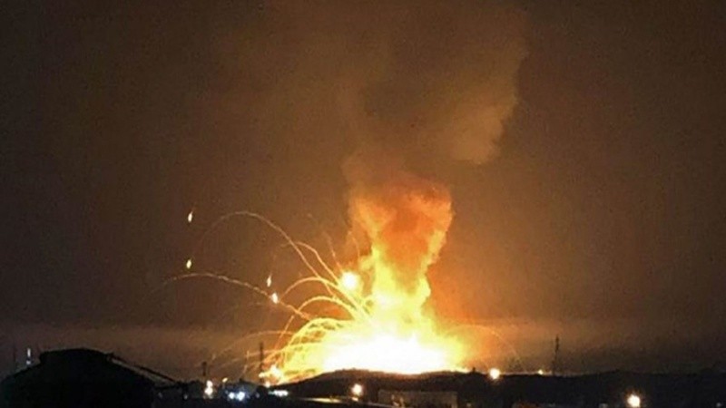 Depot Senjata Saudi di Marib Dihantam Rudal Yaman