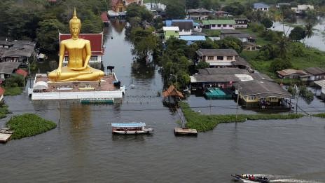 Badai Dianmu Sebabkan Banjir di Thailand, Puluhan Ribu Rumah Terendam