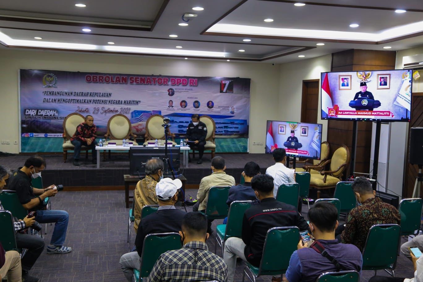 LaNyalla Optimis UU Daerah Kepulauan Percepat Pembangunan Indonesia Poros Maritim Dunia