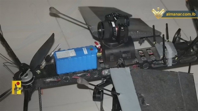 Hizbullah Tembak Jatuh Drone Militer Milik Israel di Lebanon Selatan