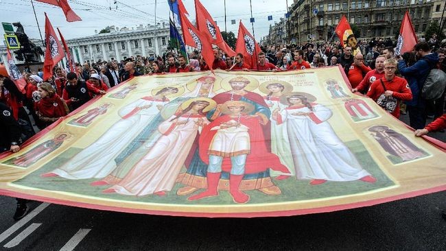 Pertama Sejak 1 Abad, Rusia Gelar Resepsi Mewah Keluarga Eks Kerajaan